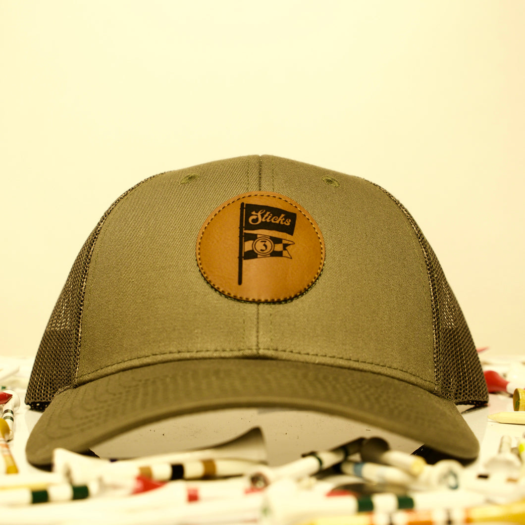 Sticks Golf Hat (Forest Green)